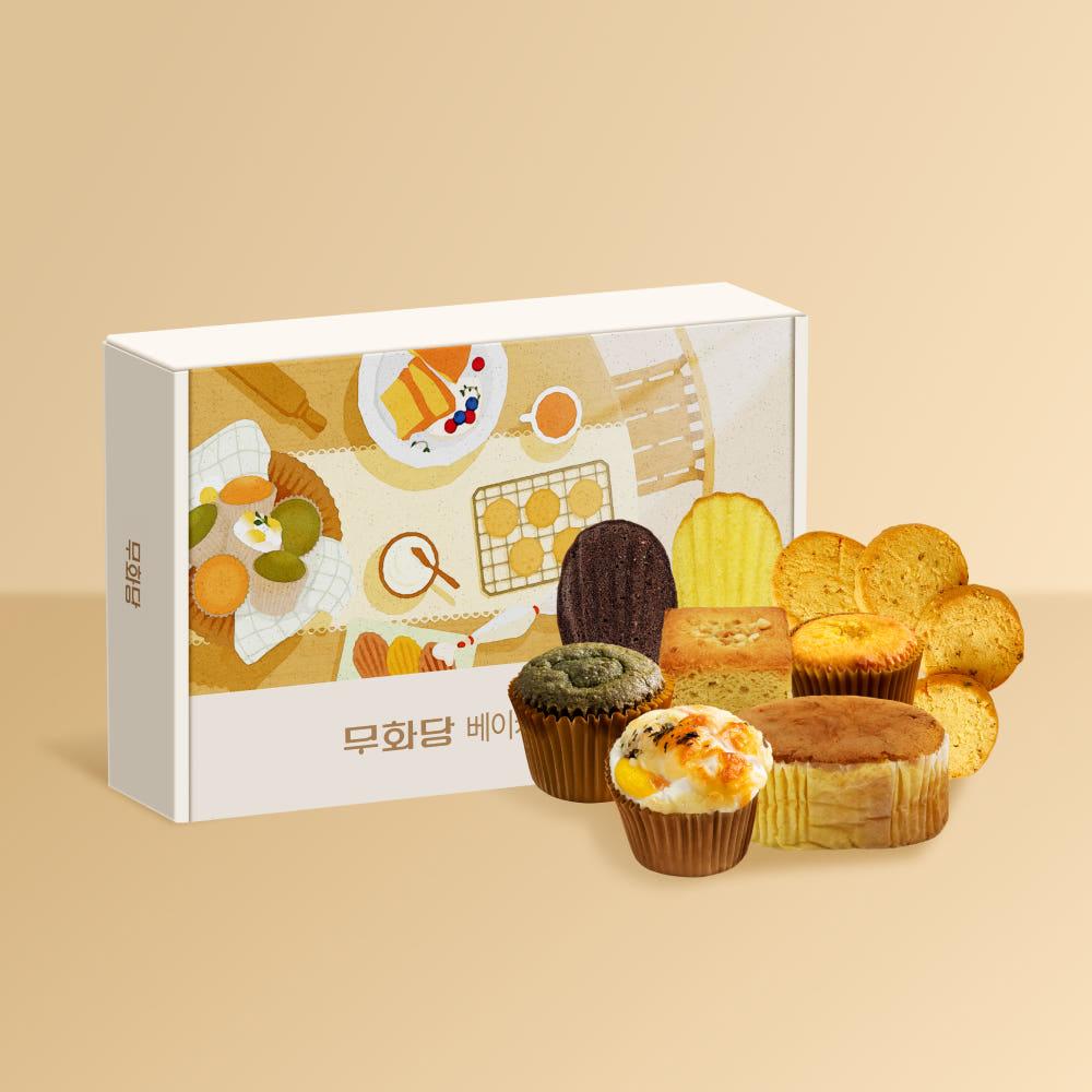 무화당 저당 빵 쿠키 베이커리 8종 선물세트 x 3개 