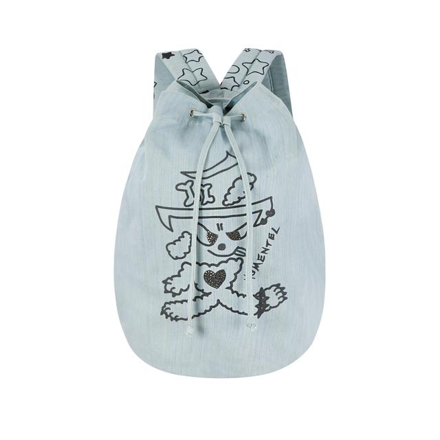 Hotfix Love Denim Backpack light denim