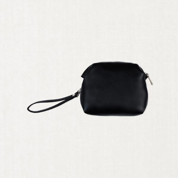 Premium leather shell pouch