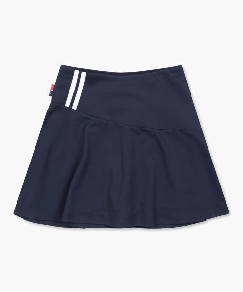 플레어 스커트 네이비(QO322TSK72)