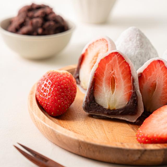 공주 생딸기 수제 모찌 (6개입)