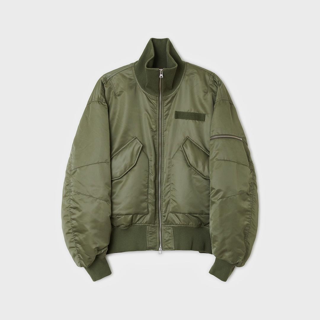 랜더 플라이트 자켓 - 카키