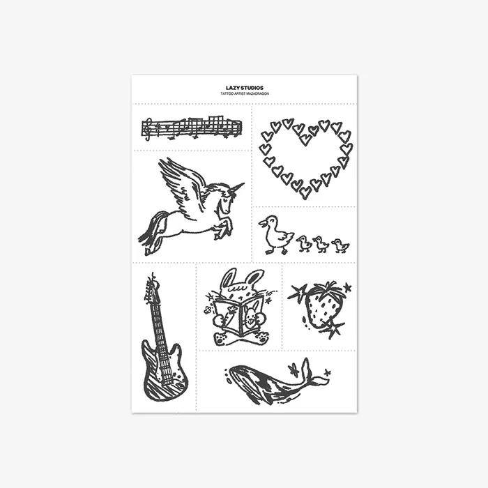Tattoo Artist 마자드래곤 01 템포러리 타투 스티커