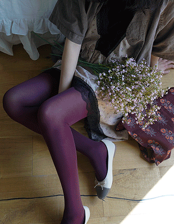 권조 컬러 80데니아 스타킹 43119