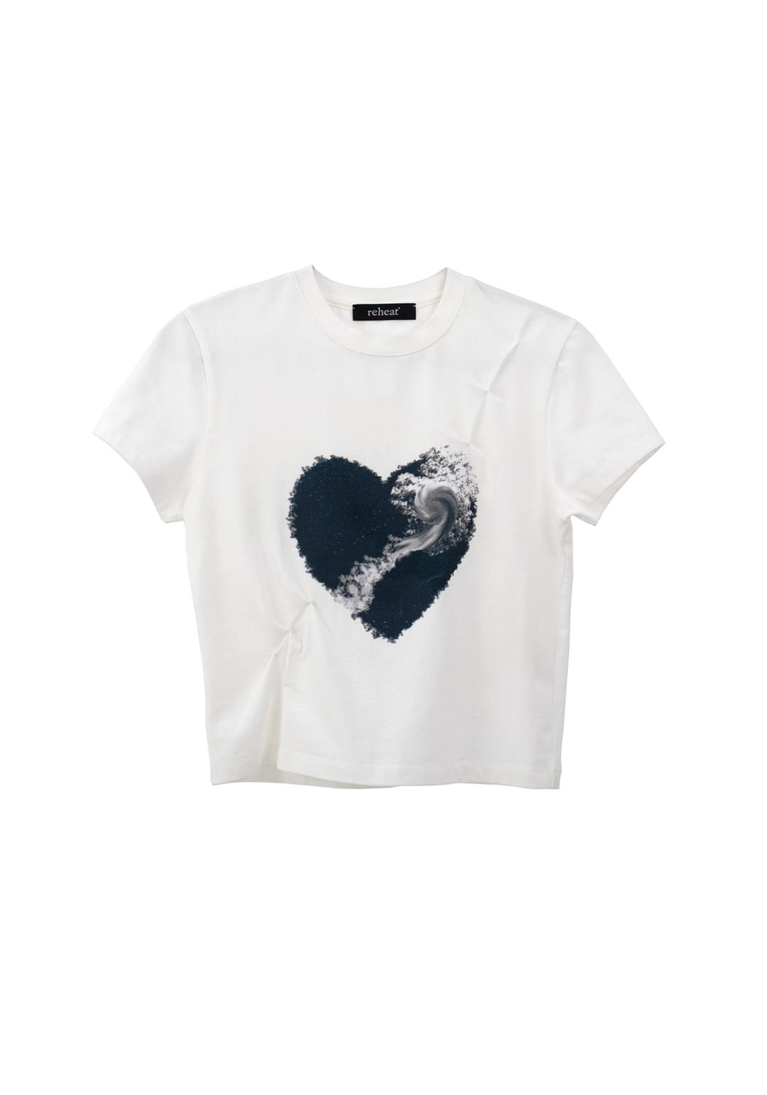 HEART CLOUD T-SHIRT_WHITE