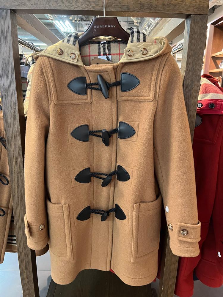 [관부가세포함] 버버리 머튼 더플코트 80218851