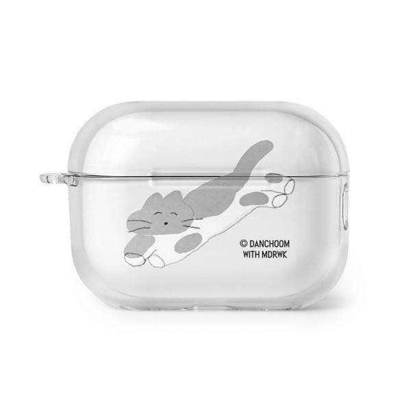 [Airpods, buds case] 단춤의 회색 고양이