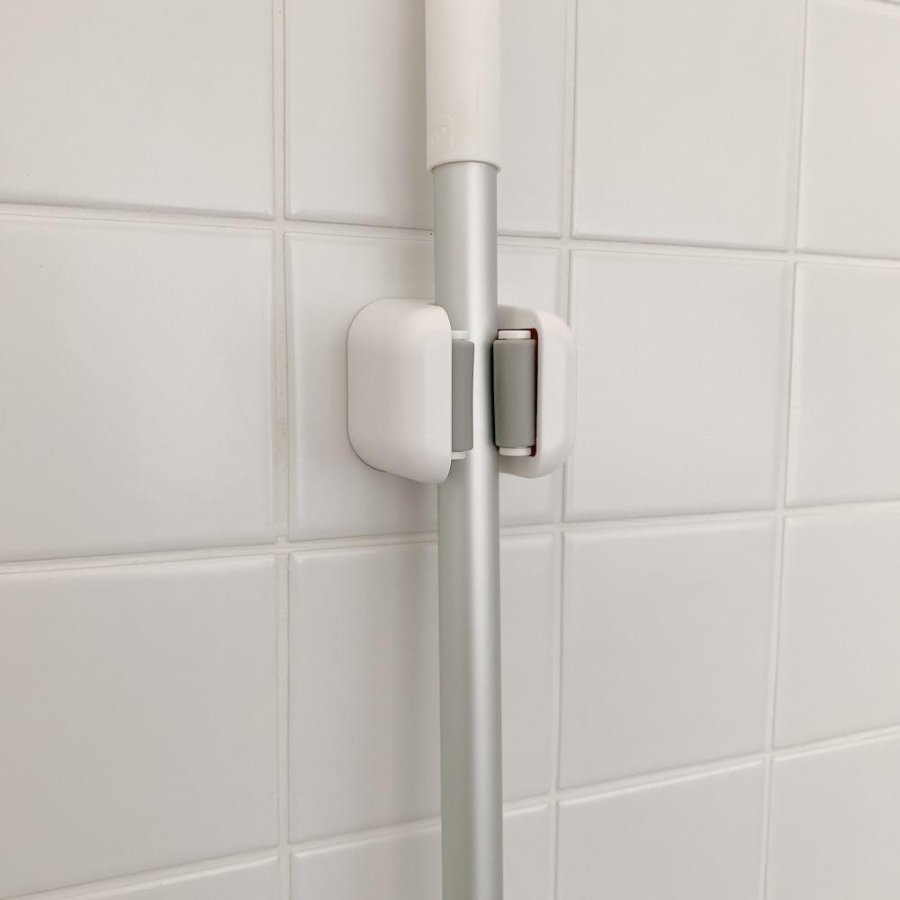 청소도구함 꽂이 물걸레밀대 걸이