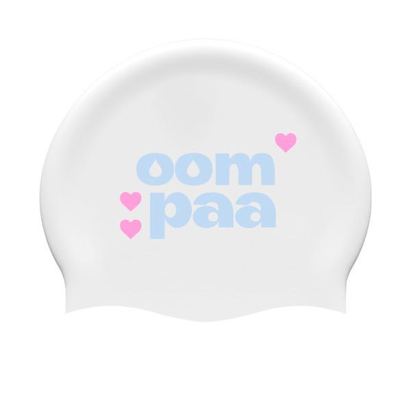 움파 하트 블루 스윔캡