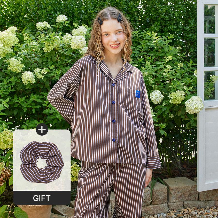 데이오프 파자마 세트 - 코코아