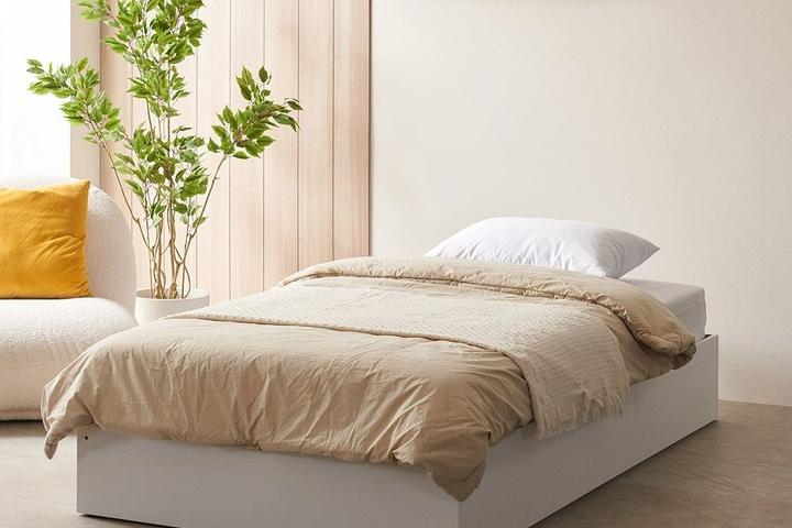 이프 신디 무헤드 평상형 침대 프레임 SS 3color