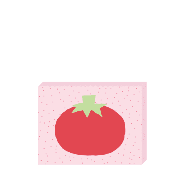 Pink tomato memopad