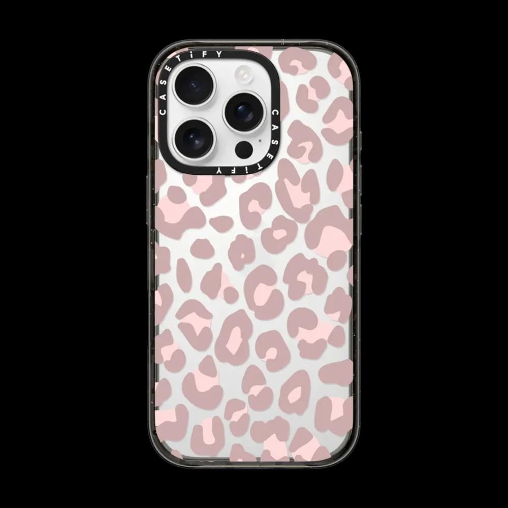 Dusty Pink Leopard Phone Case