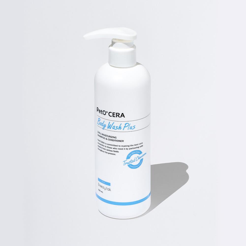 페토세라 강아지 바디워시 플러스 저자극 올인원 샴푸 500ml 