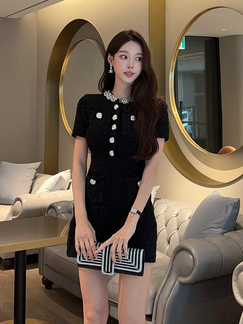 문라잇 큐빅 원피스