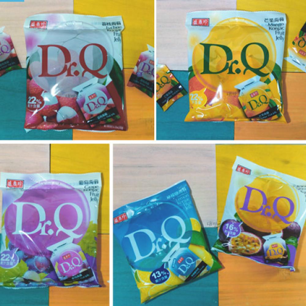 대만 닥터큐 젤리 리치 망고 포도 소금레몬 패션후르츠 5가지 맛