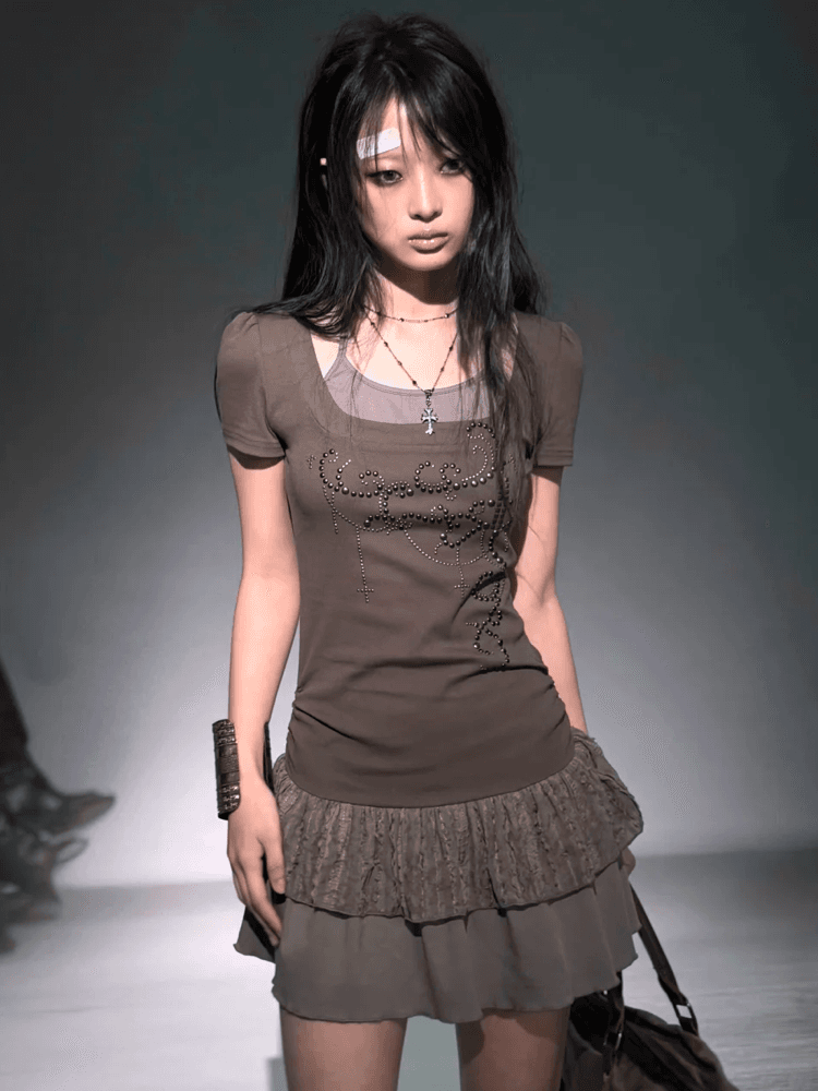 Cest Nous Dream Core Elf Two-Piece Dress