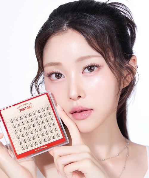톡톡하라 노글루 속눈썹 체리콕