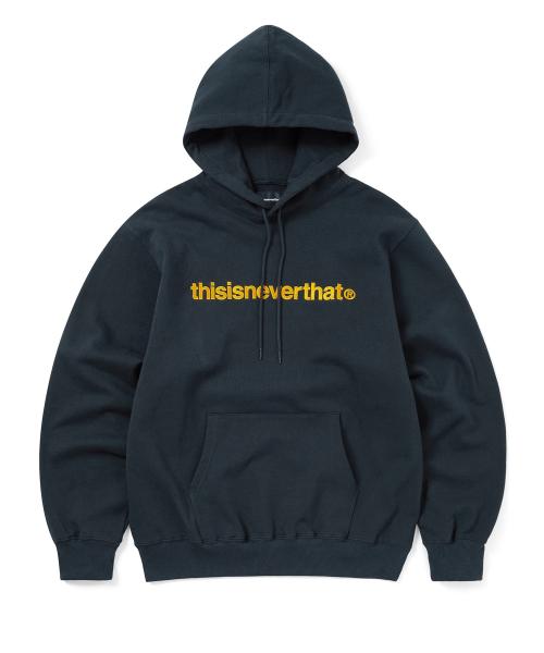 디스이즈네버댓(THISISNEVERTHAT)  T-Logo Hoodie Navy - 사이즈 & 후기 | 무신사