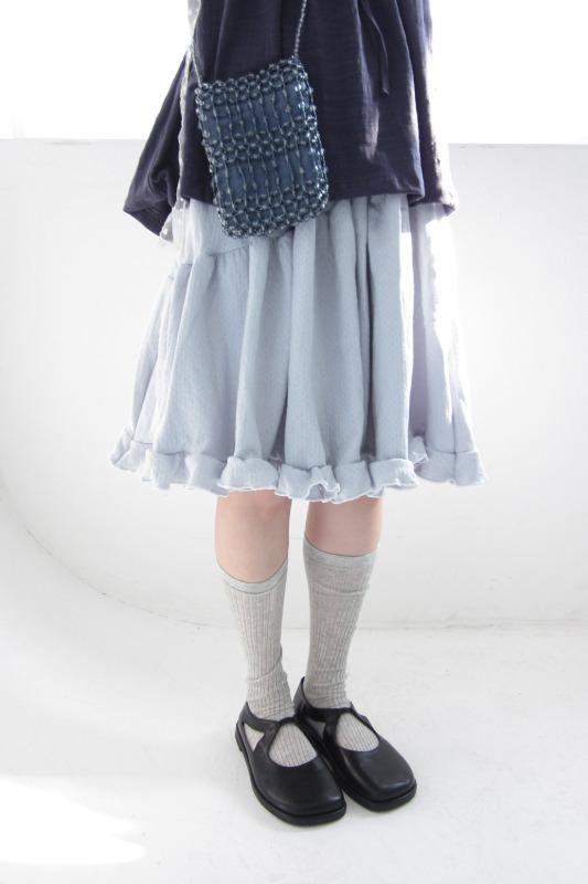 cloud midi skirt (4color)