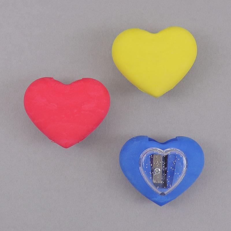 KUM Eraser Sharpener Heart 5010 BU
