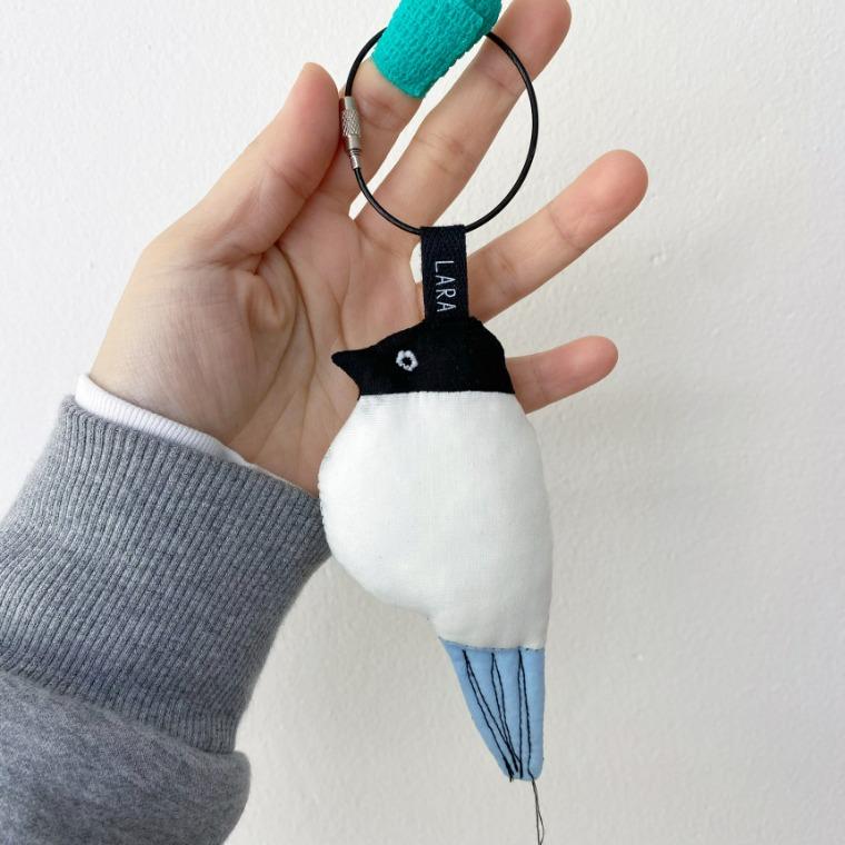 라라 물까치 키링