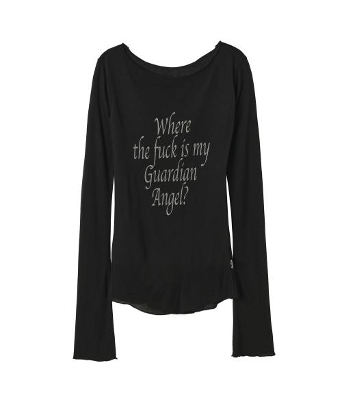 스컬프터(SCULPTOR)  Lettering Tencel T-shirt Black - 사이즈 & 후기 | 무신사