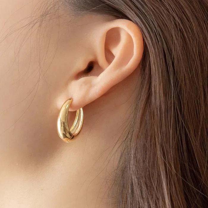 [오연서, 하지원, 아이유, 있지 예지, 김재경, 수영,전혜진 착용] ROUND DROP RING-B