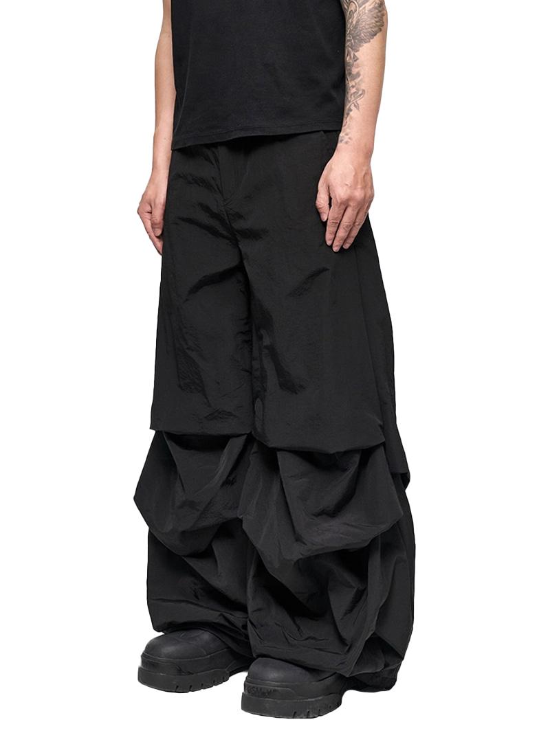 Pleated High Waist Wide Banding Pants