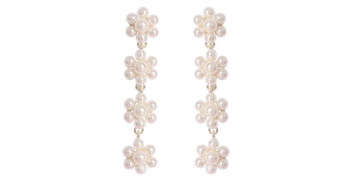 [SILVER925] PEARL FLOWER