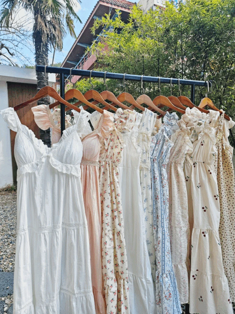 🌼11종🌼공주풍 플라워 순면 민소매 롱 잠옷 원피스