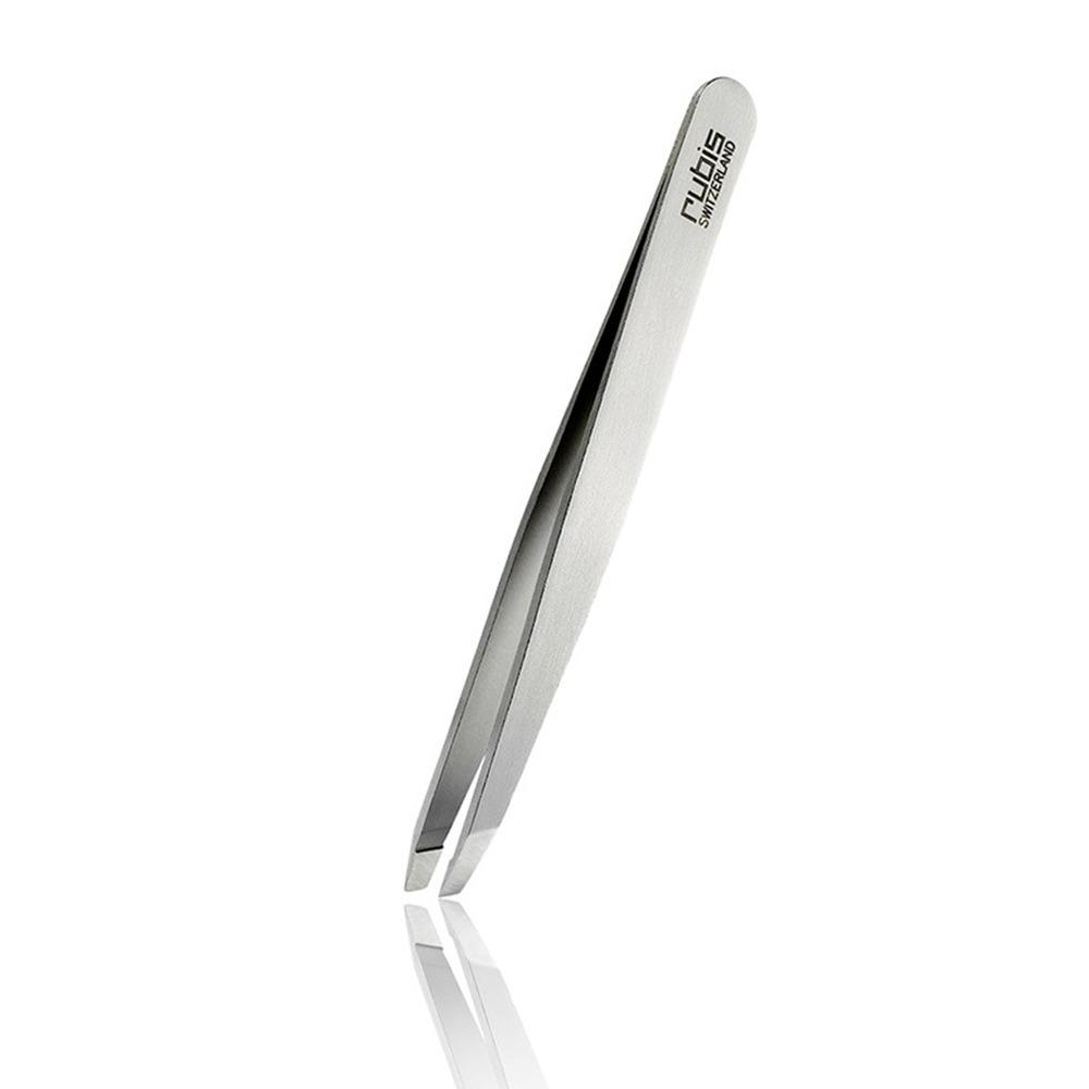 루비스 트위저 클래식 SLANT SATIN SILVER 1K102