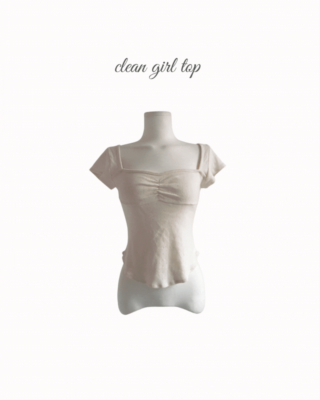 clean girl top