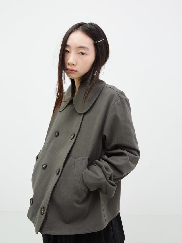MORNING GLORY JACKET KHAKI CHARCOAL