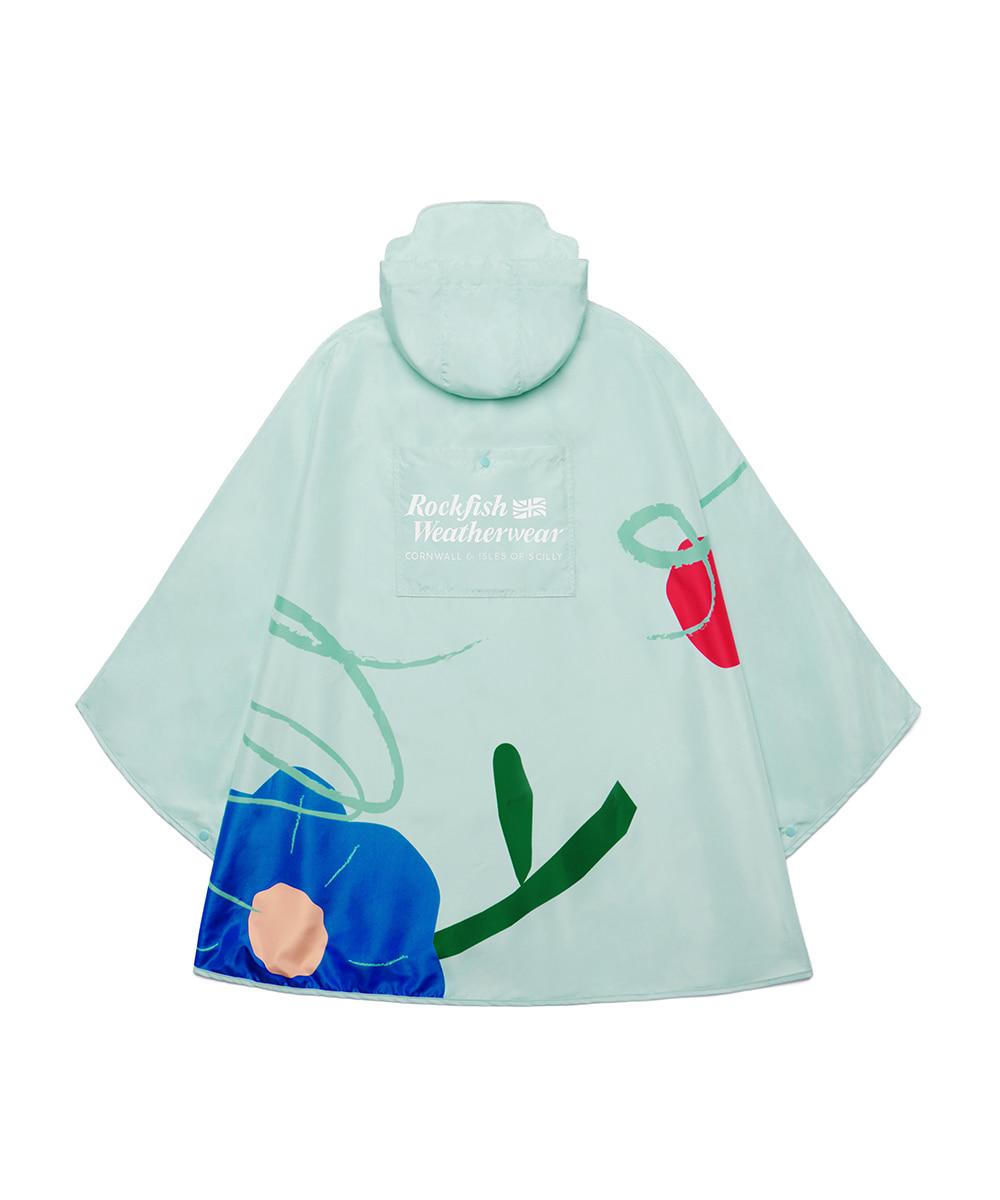 FLOWER RAIN PONCHO - 2 colors