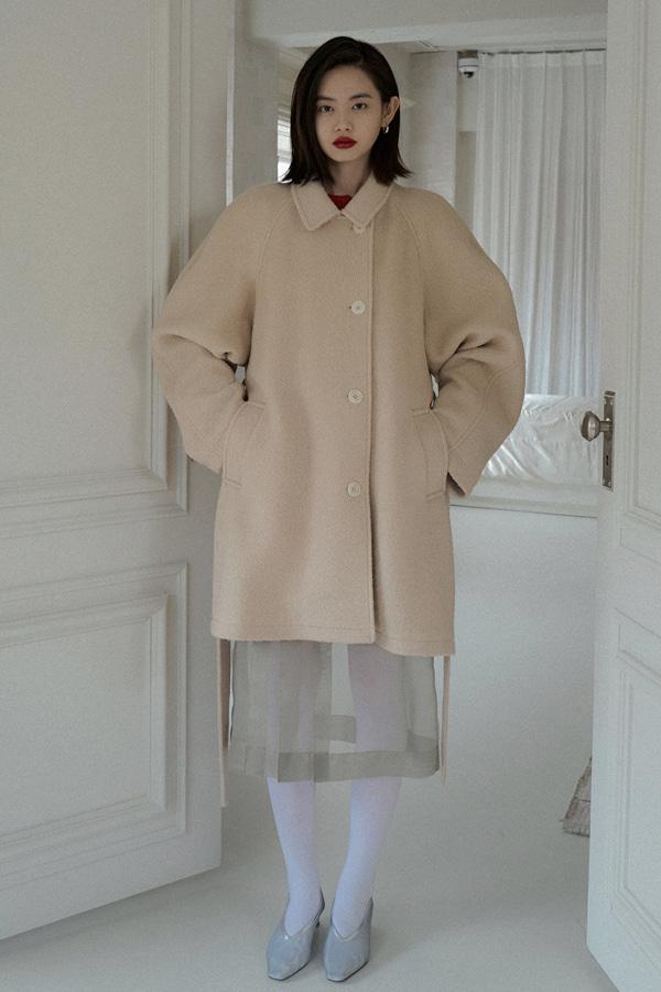 [24FW]FLUFFY WOOL COAT