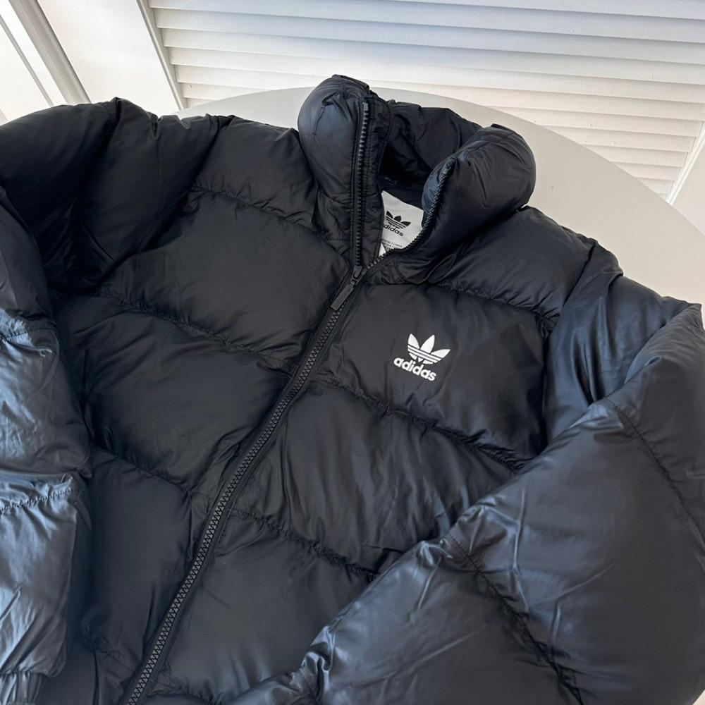 아디다스 오리지널 트레포일 숏 푸퍼 패딩 자켓