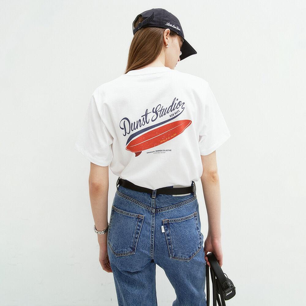 UNISEX SUMMER HOLIDAY T-SHIRT OFF WHITE_UDTS4B133OW