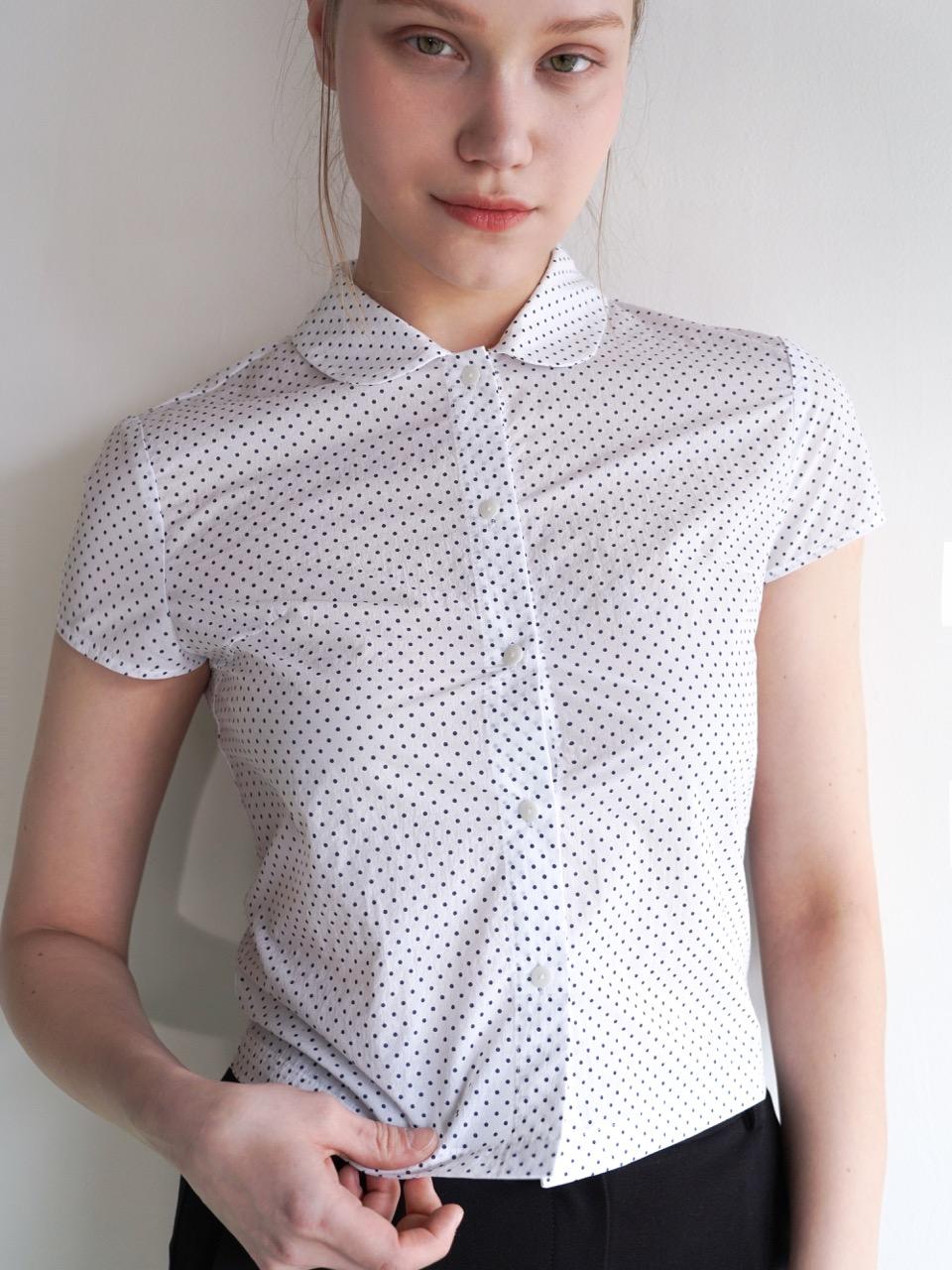POLKA DOT BLOUSE