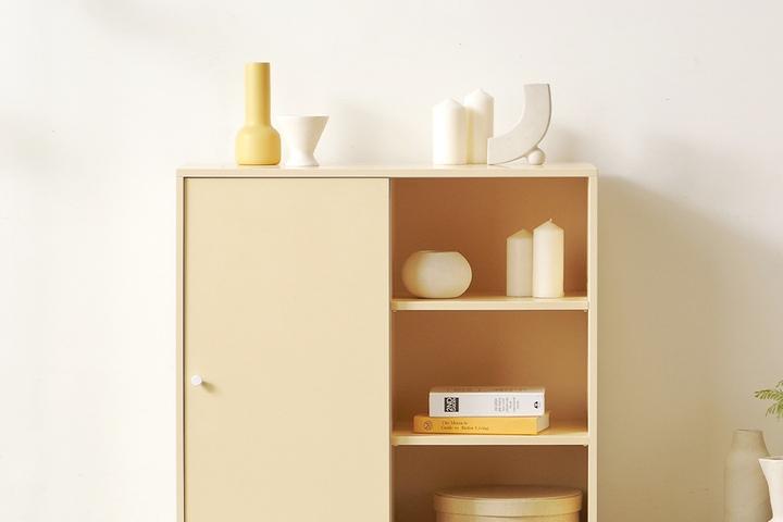 앤요 선반 슬라이딩 틈새 수납장 800