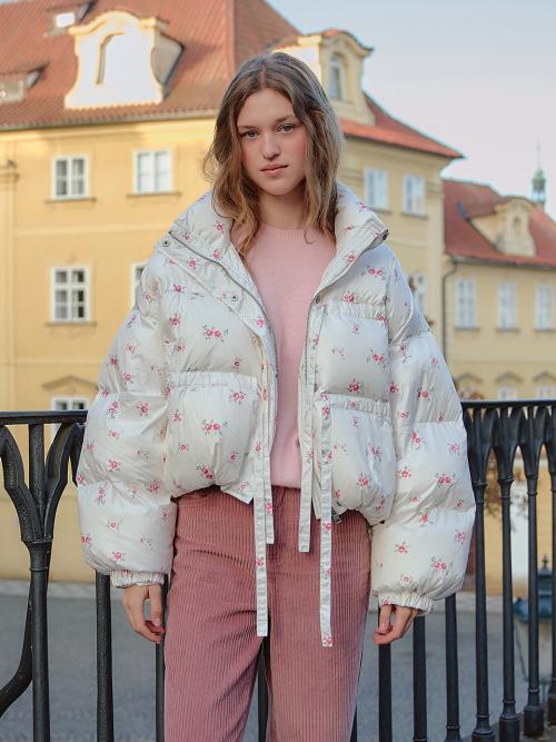 JIRNY Duck Short Padding(유이르니)_IVORY