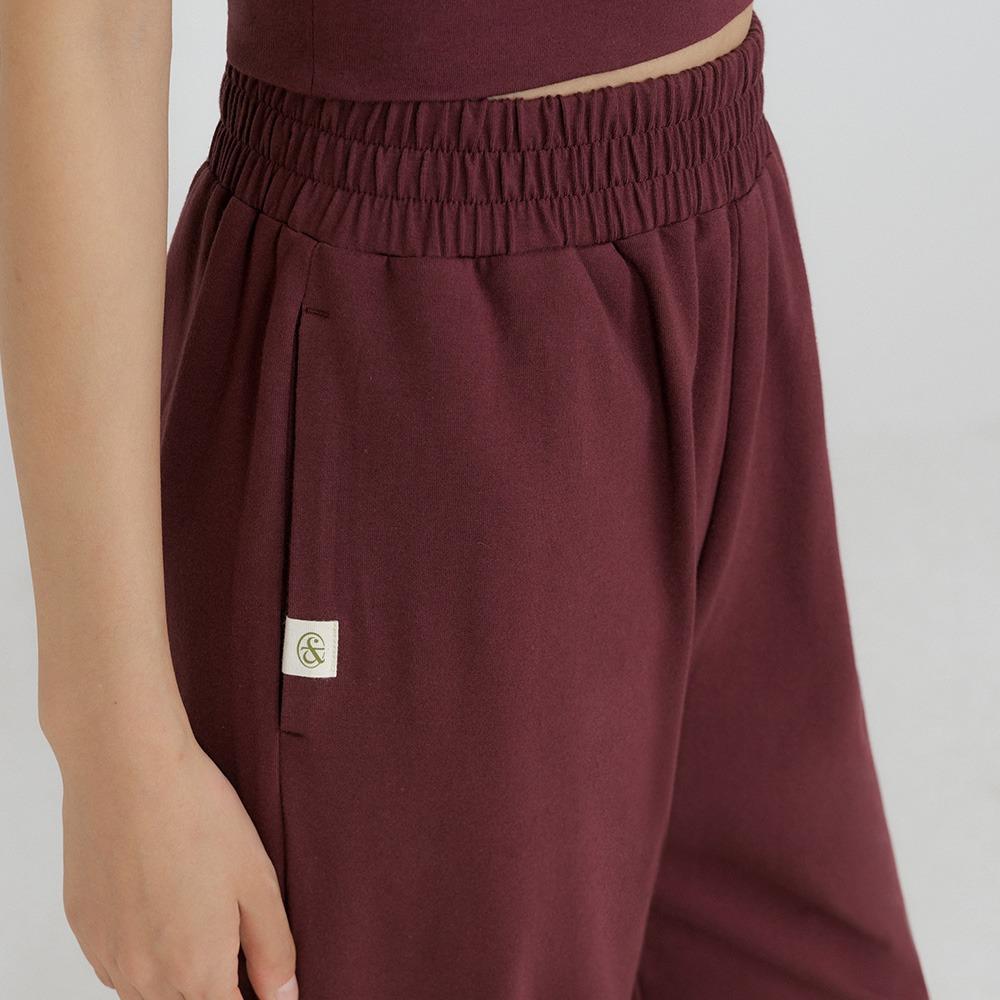 반다 라인컷 다트 팬츠