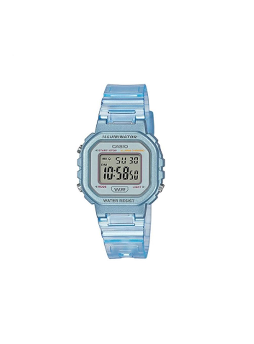 Clear Compact Watch (Blue)