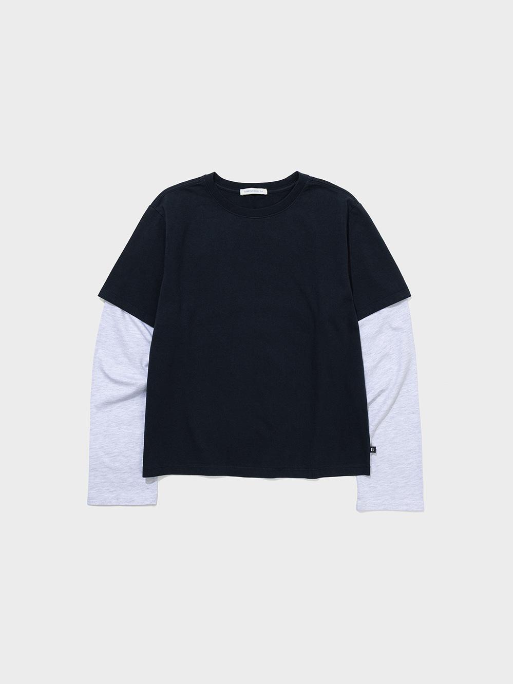 Lc Layered Tee_Navy