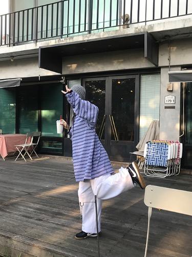 롱롱 스트라이프 티셔츠