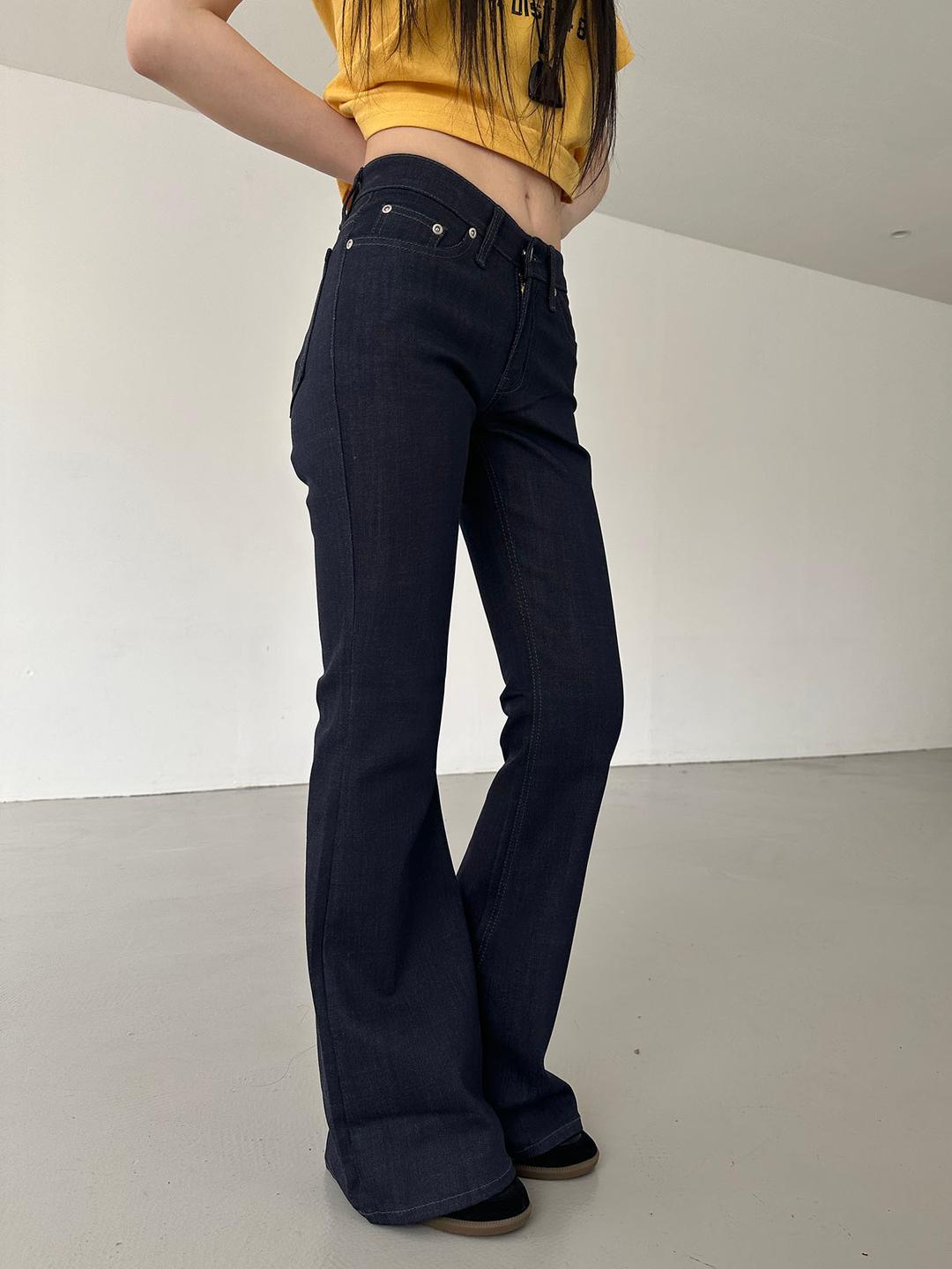 이너뮤트 low non-fade boots-cut (2color)