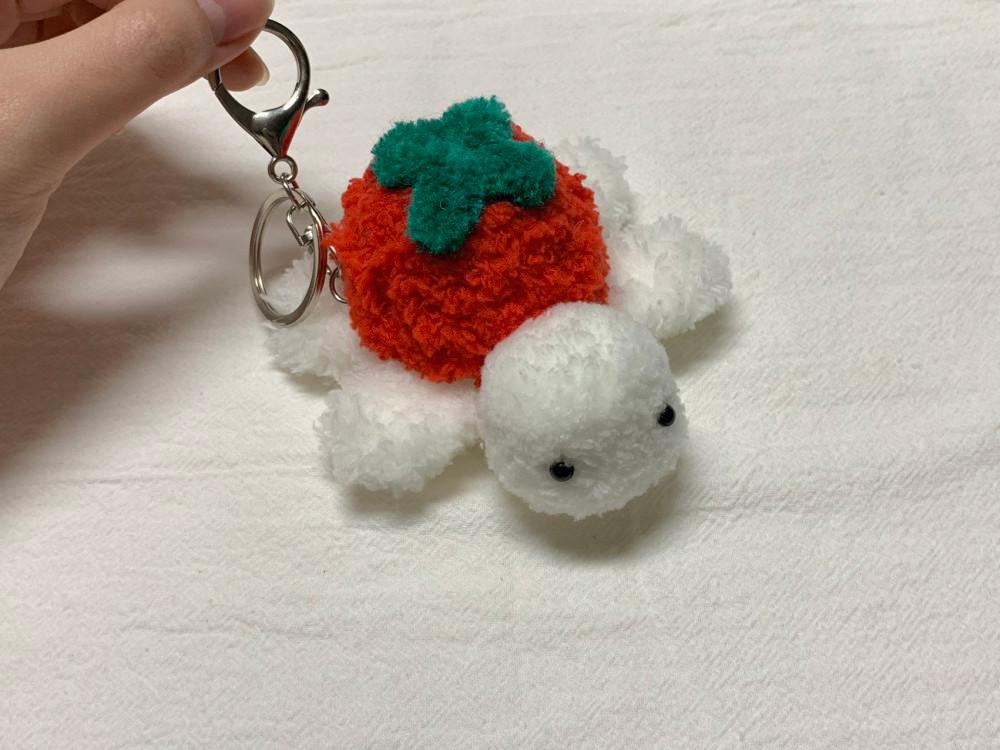 플러피 토마토 거북이 키링