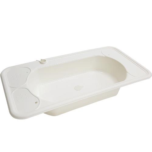 [버드시아] 유아 세면대 (신생아욕조/목욕놀이) 아이보리