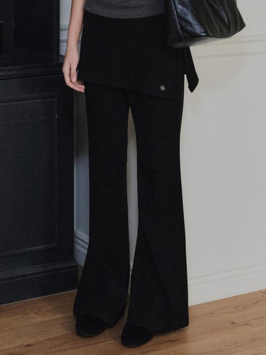 랩스커트PT_Black