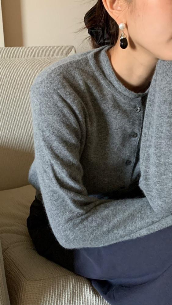 [단독진행 블랙 당일배송] 파운더스 라쿤 트윈 가디건 반팔니트 세트 클래식 데일리 레이어드룩 시즌리스 사계절 쓰리웨이 베이직 여자 이너프